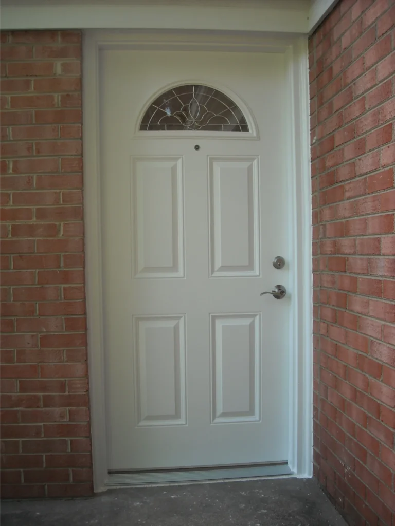 3 Installation of new door hardware ( door knob, locks, and peep hole)